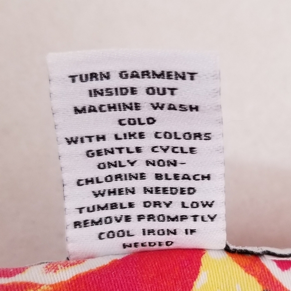 JUNIPER + LIME Bright Multi Color Citrus Slice 4" Shorts 16 - Picture 5 of 10